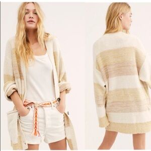 Free People Striped Cardigan - New With Tags!